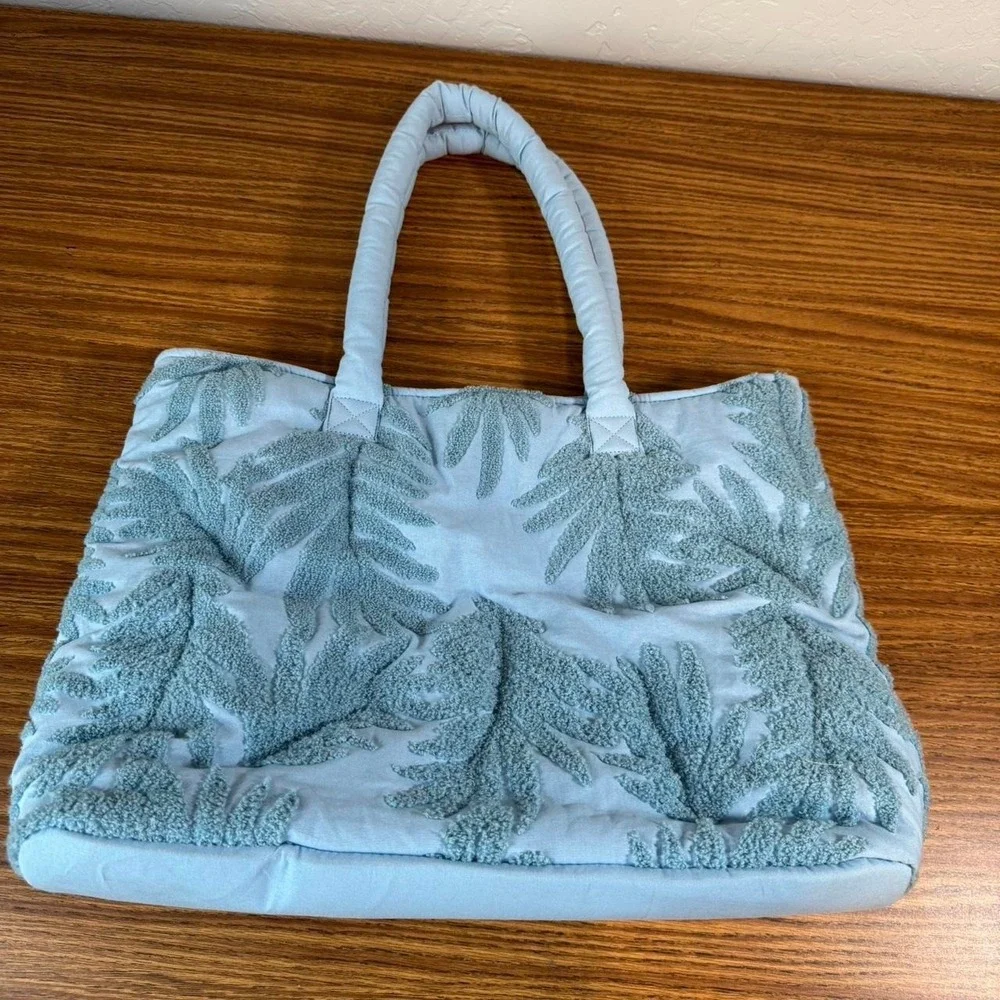 Shade & Shore terry tote handbag